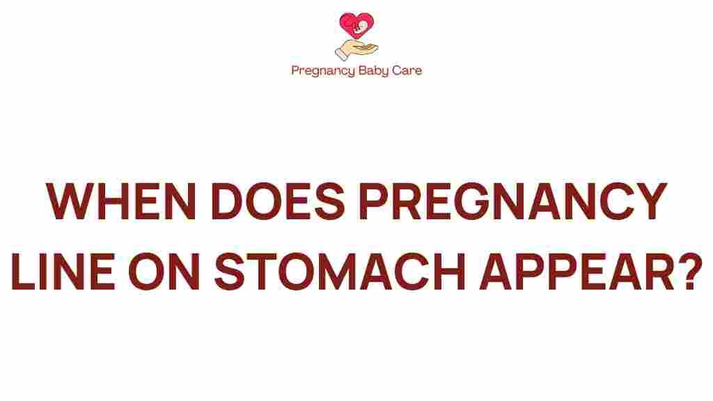 pregnancy-line-when-does-it-appear