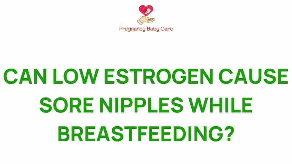 low-estrogen-sore-nipples-breastfeeding