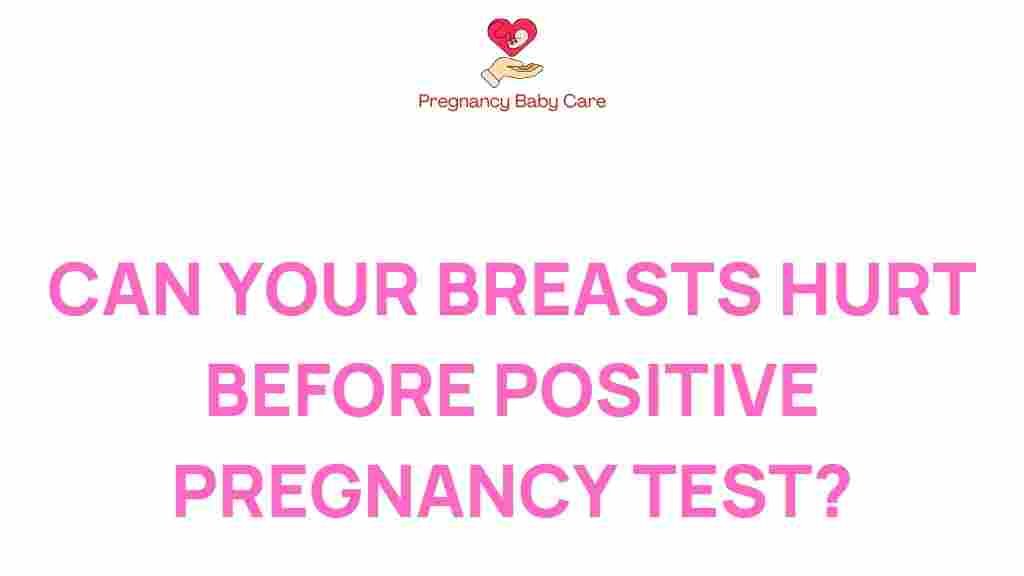 breast-pain-pregnancy-test