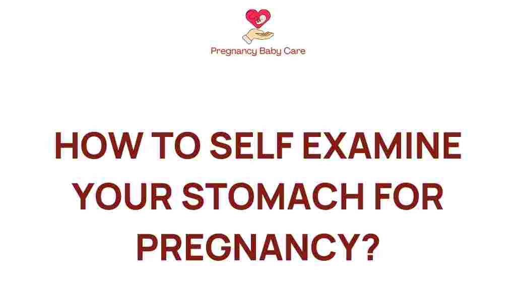self-examine-stomach-pregnancy