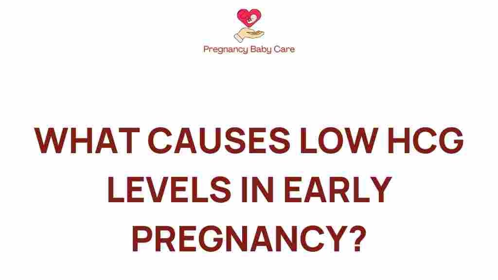 low-hcg-levels-early-pregnancy